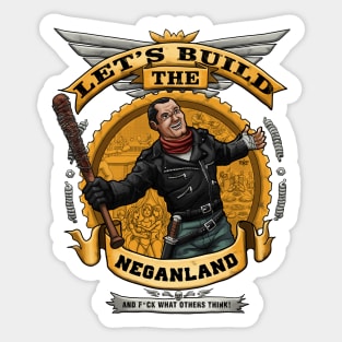 Let's Build the Neganland Sticker